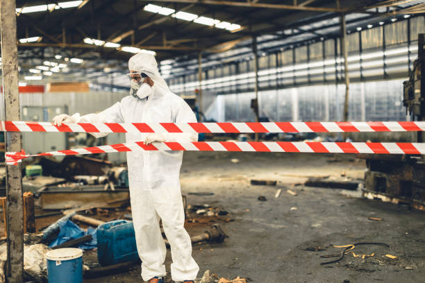 Professional Biohazard technician working in Greensboro, MD